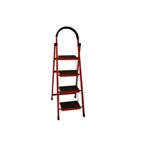 4 Basamaklı Metal Merdiven (1.48 Metre)