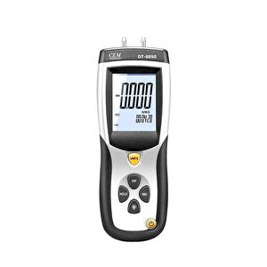 Cem Dt-8890 Fark Basınç Ölçer Manometre
