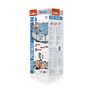 Bestway Gölgelikli Prefabrik Havuz Seti 366 Cm X 76 Cm Bw547 56416