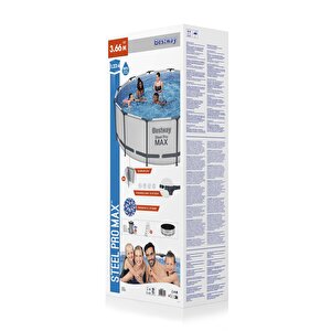 Bestway Gölgelikli Prefabrik Havuz Seti 366x122cm 56420 BW551