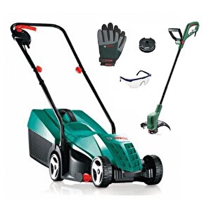 Arm 32  Çim Biçme Makinesi + Easygrasscut 23 Kenar Kesme + Misina + Eldiven + Gözlük