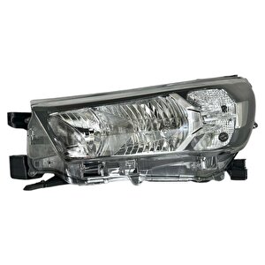 Toyota Far Hılux Revo 21-24 Sol (merceksiz/manuel)(gündüz Led Kısmı Tek Devre Ampül Tipi)