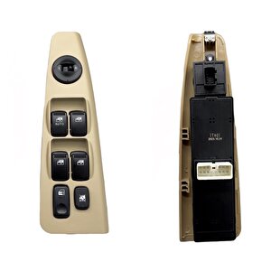 Kıa Düğme Cam Açma Cerato 03-09 Ön Sol (komple Dörtlü)