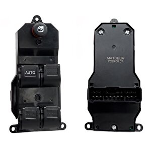 Honda Düğme Cam Açma Civic 2002-2006 / Crv 2002-2005 Ön Sol