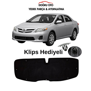 Toyota Corolla Kaput Altı İzalatör ( İzolatör ) Keçe 2007-2012 Model Uyumlu
