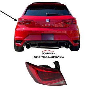 Seat Leon Arka Dış Sol Stop 2013-2016 (ledli)