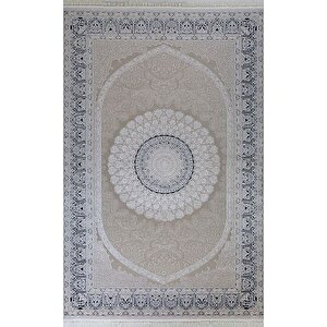Gabardin Gloria 9077e Mavi Serisi Viskon Akrilik Salon Oturma Yatak Odası Halısı