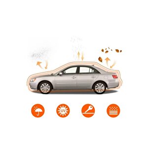 Audi A4 Avant 1996-2001 Arası Uyumlu Araç Brandası Dış Örtü Çadır