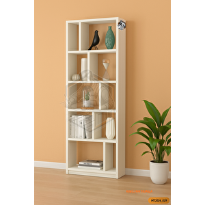 Tamamı Mdf 10 Bölmeli Boy Kitaplık Salon / Yatak Odası / Çalışma Odası / Ofis
