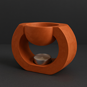 Minimalist Beton Buhardanlık Aromaterapy