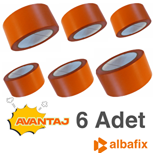 Çok Amaçlı Montaj Sabitleme Bandı Pvc 5 Cm X 33 Metre 6 Adet