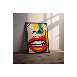 Dekoratif Çerçevesiz Poster Pop Art Çerçevesiz Tablo 50x70 cm