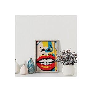 Dekoratif Çerçevesiz Poster Pop Art Çerçevesiz Tablo 13x18 cm