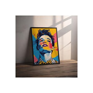 Dekoratif Çerçevesiz Poster Pop Art Erkek Çerçevesiz Tablo 15x21 cm