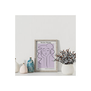 Dekoratif Çerçevesiz Poster Persian Woman Soyut Çerçevesiz Tablo 40x50 cm