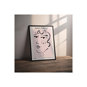 Dekoratif Çerçevesiz Poster Fashion Soyut Çerçevesiz Tablo 40x50 cm