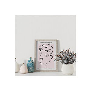 Dekoratif Çerçevesiz Poster Fashion Soyut Çerçevesiz Tablo 40x50 cm