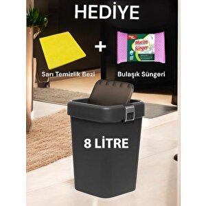 Technow Motek Cob-410 8 Litre Çöp Kutusu Kovası + Temizlik Seti