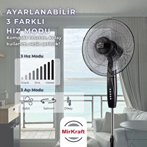 Mirkraft Fs-m40br 16'' Dc Motor 5 Kanatlı Ayaklı Vantilatör