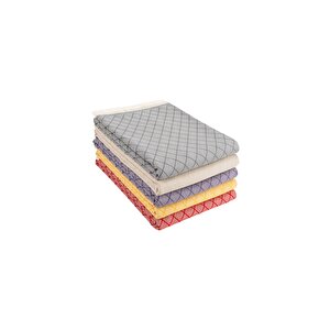 Lapis Çift Kişilik Pike Takımı Kırmızı