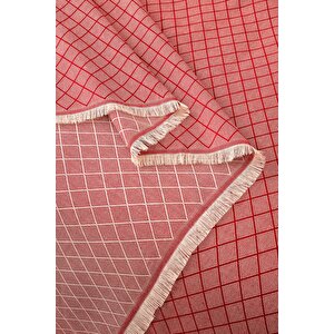 Lapis Yatak Örtüsü/pike Kırmızı 210x230 Cm