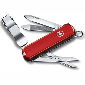 0.6463.b1 Nail Clip 8 Fonksiyon İsviçre Çakısı - Kırmızı