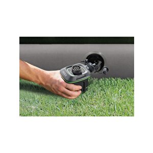 Intex Twin Dura-beam Prestige Airbed With Battery