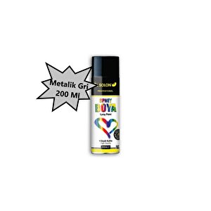 Metalik Gri Sprey Boya 200 Ml