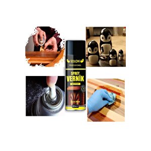 Profesyonel Parlak Sprey Vernik 200 Ml
