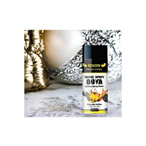 5 Adet Altın Yaldız Sprey Boya 400 Ml.