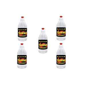 Mangal, Soba, Şömine 5 Adet Tutuşturucu Jel Yakıt. 1000 Ml. 5' Li
