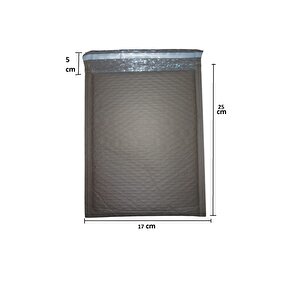 Kraft Kaplı Balonlu (baloncuklu Pat Pat) Zarf 17x25+5cm  50 Adet