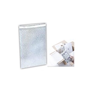 Balonlu Patpat Torba, Bantlı Baloncuklu Torba 10cm X 15cm + 5cm (25 Adet)