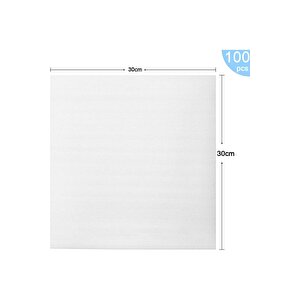 Hava Kabarcıklı Köpük Kırılma Riski Olan Ürünleri Koruma Ve Taşınma Malzeme Torbası 30cmx30cm 25'li