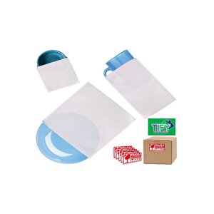 Hava Kabarcıklı Köpük Kırılma Riski Olan Ürünleri Koruma Ve Taşınma Malzeme Torbası 30cmx30cm 25'li