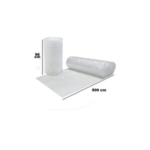 Balonlu Naylon Sargı 96cm Genişlikte 5 Metre Uzunlukta Havalı Eşya Koruma Ambalaj Pat Pat