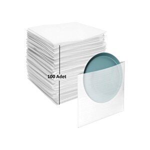 Hava Kabarcıklı Köpük Kırılma Riski Olan Ürünleri Koruma Ve Taşınma Malzeme Torbası 30cmx30cm 100'lü