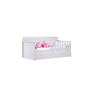 Yavrulu Karyola, Flora Yavrulu Montessori Karyola - Beyaz