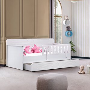 Yavrulu Karyola, Flora Yavrulu Montessori Karyola - Beyaz