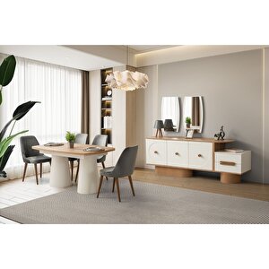 Boho Yemek Odası Takımı