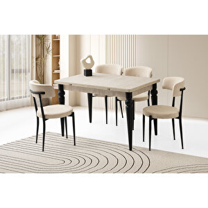 Royal Masa, Armoni̇ Sandalye, Si̇don, 120x80