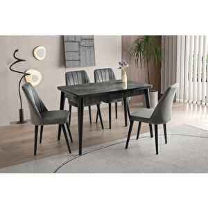 Rüzgar Hg Masa, Li̇ra Sandalye, İrony, 120x70