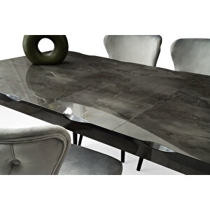 Argun Hg Masa, İnci̇ Sandalye, İrony, 160x90