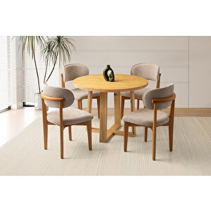Gi̇ri̇t Masa, Umay Sandalye, Natural, 100x100