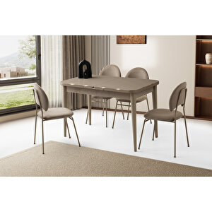 Argun Hg Masa, Nova Sandalye, Cappi̇ci̇no, 120x70