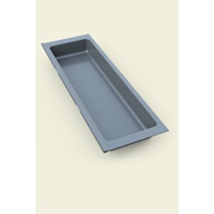 Mutfak Çekmece Içi Düzenleyici, Kaşıklık 84cm X 48cm Yanlar Ve Boydan 4cm Kesilebilir, Antrasit