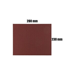 Su Zımparası, Yumuşak Kağıt, Yüksek Kalite 23x28 Cm 800,1000,1200,1500,1800,2000 Kum 6 Parça