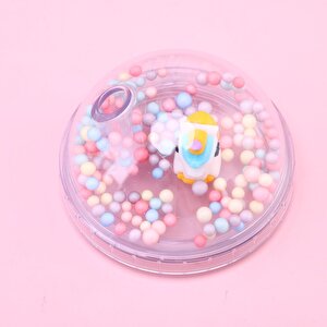 Benekli Işıklı Ve Pipetli Bardak, 450 Ml, Buzlu Ve Kapaklı, Pembe, 20x8 Pembe