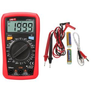 Unı-t Ut 33c+ Dijital Multimete Ac/dc 600v Dc 10a °c Ut33c+