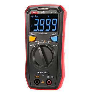 Unı-t Ut 123 Cep Tip Dijital Multimetre + Ncv Ac/dc 600v